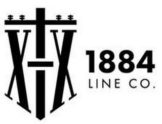 X-X 1884 LINE CO. logo