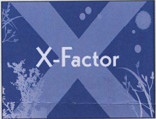 X X-FACTOR logo