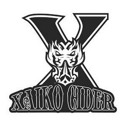 X XAIKO CIDER logo