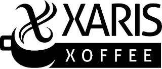 X XARIS XOFFEE logo