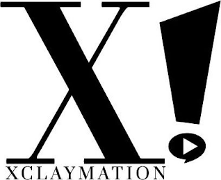 X! XCLAYMATION logo