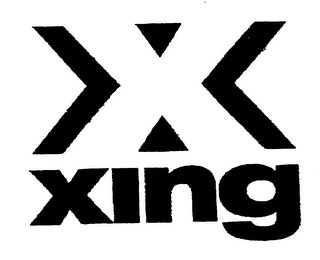 X XING logo