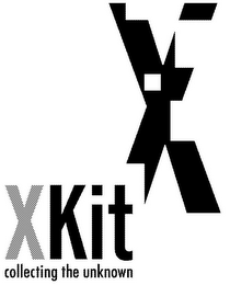 X XKIT COLLECTING THE UNKNOWN logo
