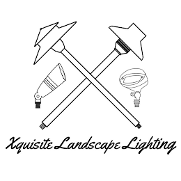 X XQUISITE LANDSCAPE LIGHTING logo