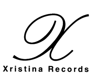 X XRISTINA RECORDS logo