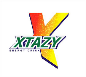 X XTAZY ENERGY DRINK logo