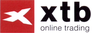 X XTB ONLINE TRADING logo