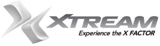 X XTREAM EXPERIENCE THE X FACTOR logo