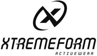 X XTREMEFORM ACTIVEWEAR logo