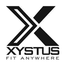 X XYSTUS FIT ANYWHERE logo
