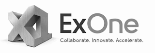 X1 EXONE COLLABORATE. INNOVATE. ACCELERATE. logo