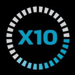 X10 logo