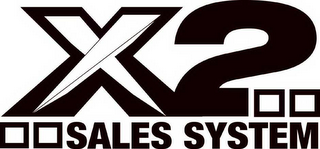 X2 SALES SYSTEM logo