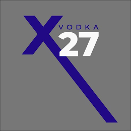 X27 VODKA logo