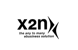 X2N THE ANY TO MANY EBUSINESS SOLUTION logo
