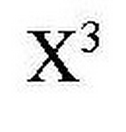 X3 logo