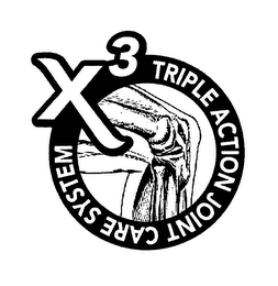 X3 TRIPLE ACTION JOINT CARE SYSTEM logo