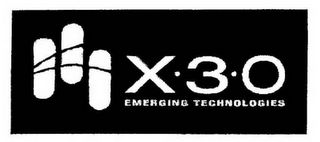 X30 EMERGING TECHNOLOGIES logo