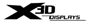 X3D DISPLAYS logo