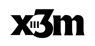 X3M, XIIIM logo