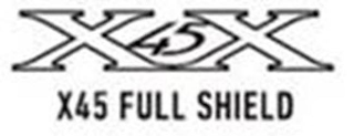 X45X X45 FULL SHIELD logo