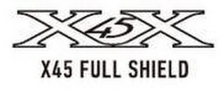 X45X X45 FULL SHIELD logo