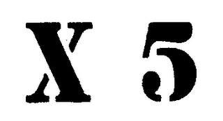 X5 logo