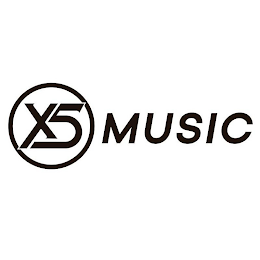 X5 MUSIC logo