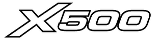 X500 logo