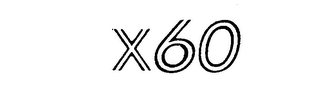 X60 logo