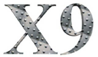 X9 logo