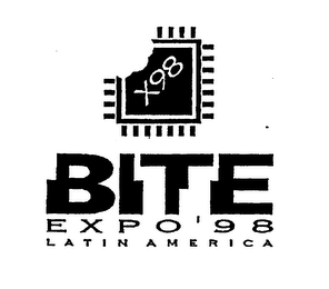 X98 BITE EXPO '98 LATIN AMERICA logo