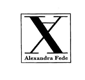 XA ALEXANDRA FEDE logo