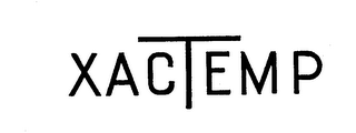 XACTEMP logo