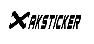 XAKSTICKER logo