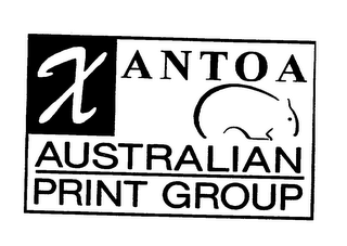XANTOA AUSTRALIAN PRINT GROUP logo
