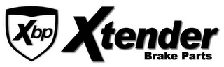 XBP XTENDER BRAKE PARTS logo