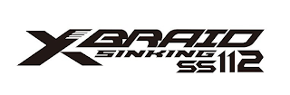 XBRAID SINKING SS112 logo