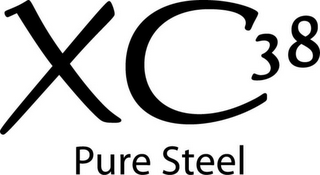 XC 38 PURE STEEL logo