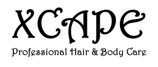 XCAPE PROFESSIONAL HAIR & BODY CARE logo