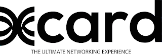 XCARD THE ULTIMATE NETWORKING EXPERIENCE logo