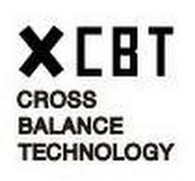XCBT CROSS BALANCE TECHNOLOGY logo