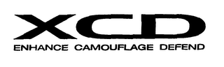 XCD ENHANCE CAMOUFLAGE DEFEND logo