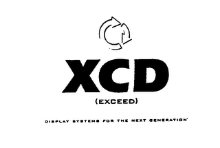 XCD (EXCEED) DISPLAY SYSTEMS FOR THE NEXT GENERATION logo