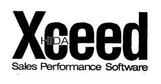 XCEED HIDA SALES PERFORMANCE SOFTWARE logo