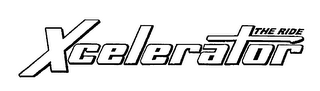 XCELERATOR THE RIDE logo