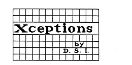 XCEPTIONS BY D.S.I. logo
