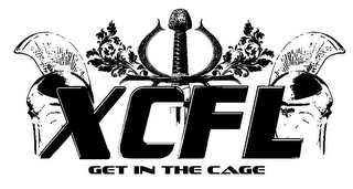 XCFL GET IN THE CAGE logo