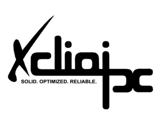 XCLIOIPC SOLID. OPTIMIZED. RELIABLE. logo