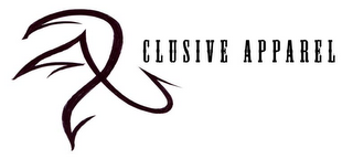 XCLUSIVE APPAREL logo